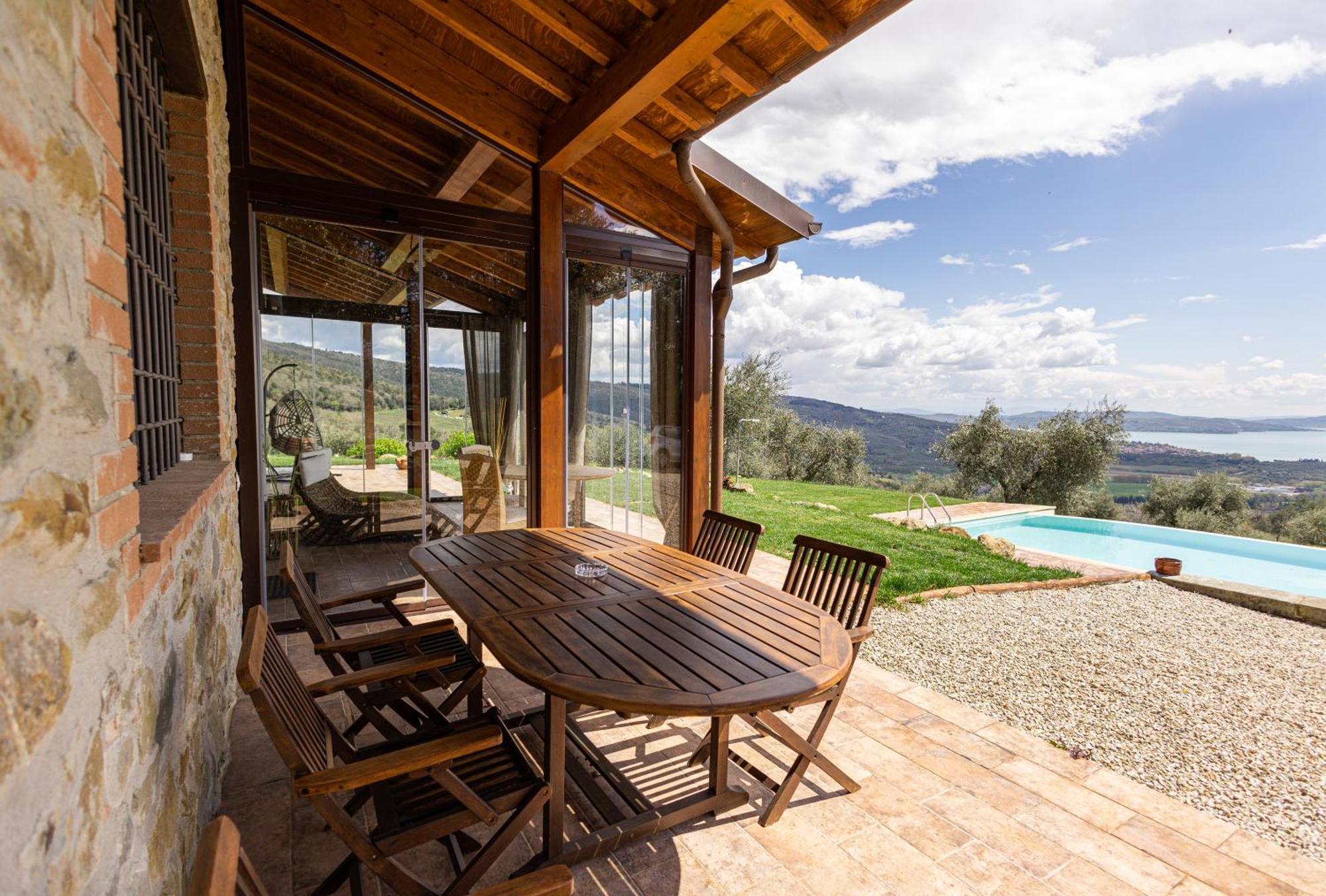Di Colle In Colle - Country House With Private Pool Tuoro sul Trasimeno Eksteriør billede