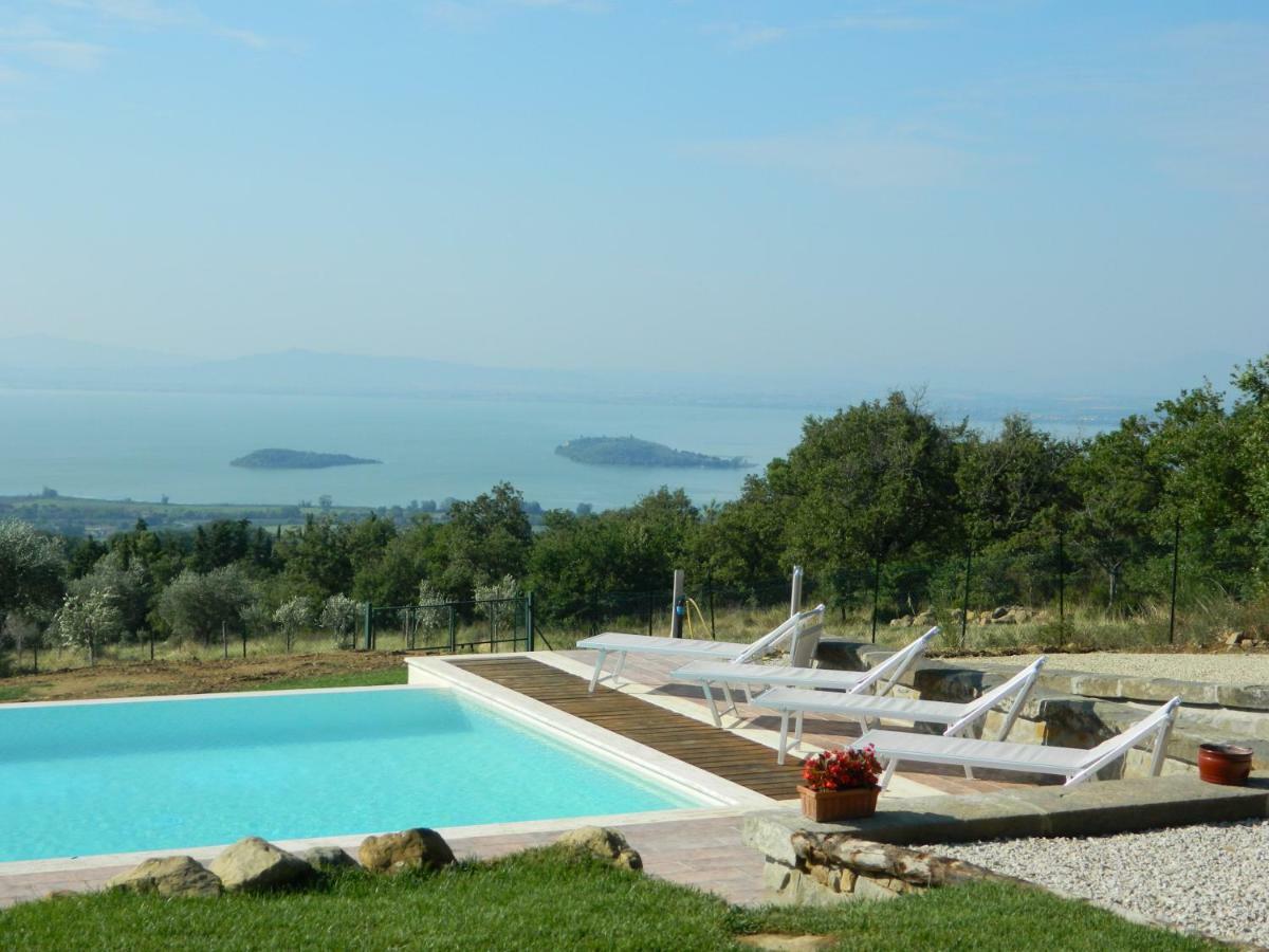Di Colle In Colle - Country House With Private Pool Tuoro sul Trasimeno Eksteriør billede